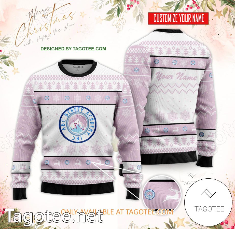 ABC Beauty Academy Custom Ugly Christmas Sweater - MiuShop