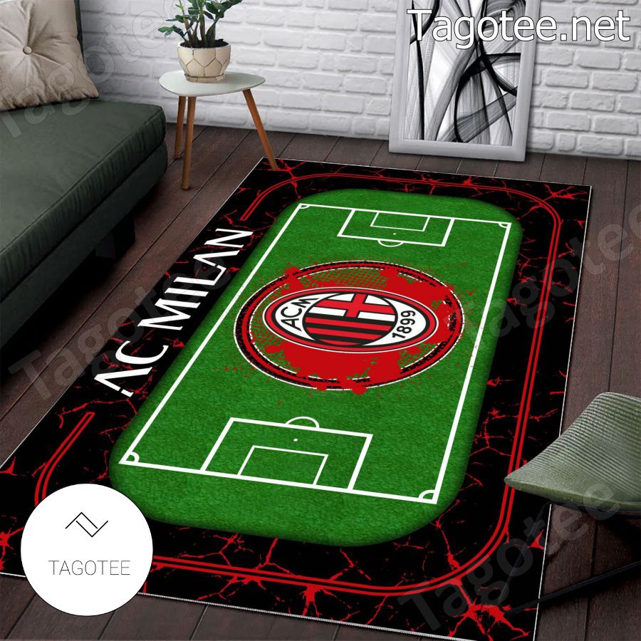 AC Milan Sport Rugs Carpet a