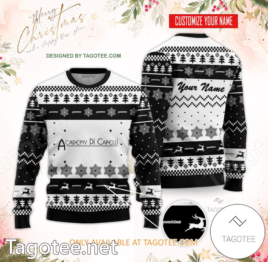 Academy Di Capelli Custom Ugly Christmas Sweater - BiShop