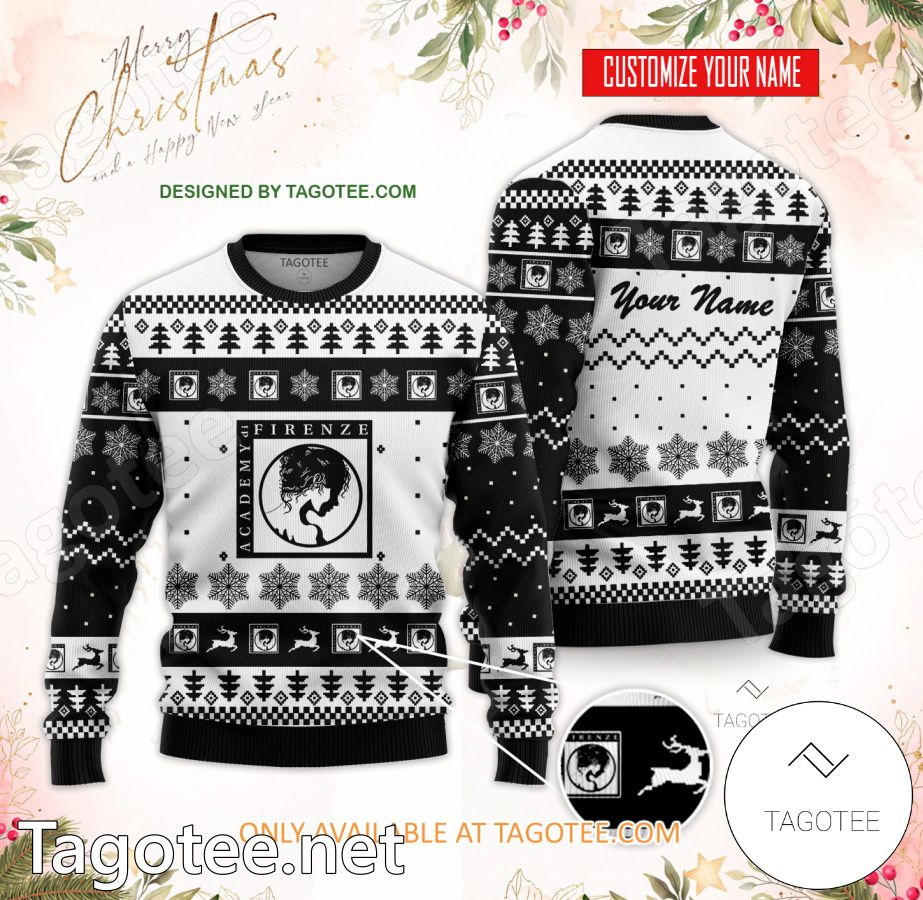 Academy di Firenze Custom Ugly Christmas Sweater - EmonShop