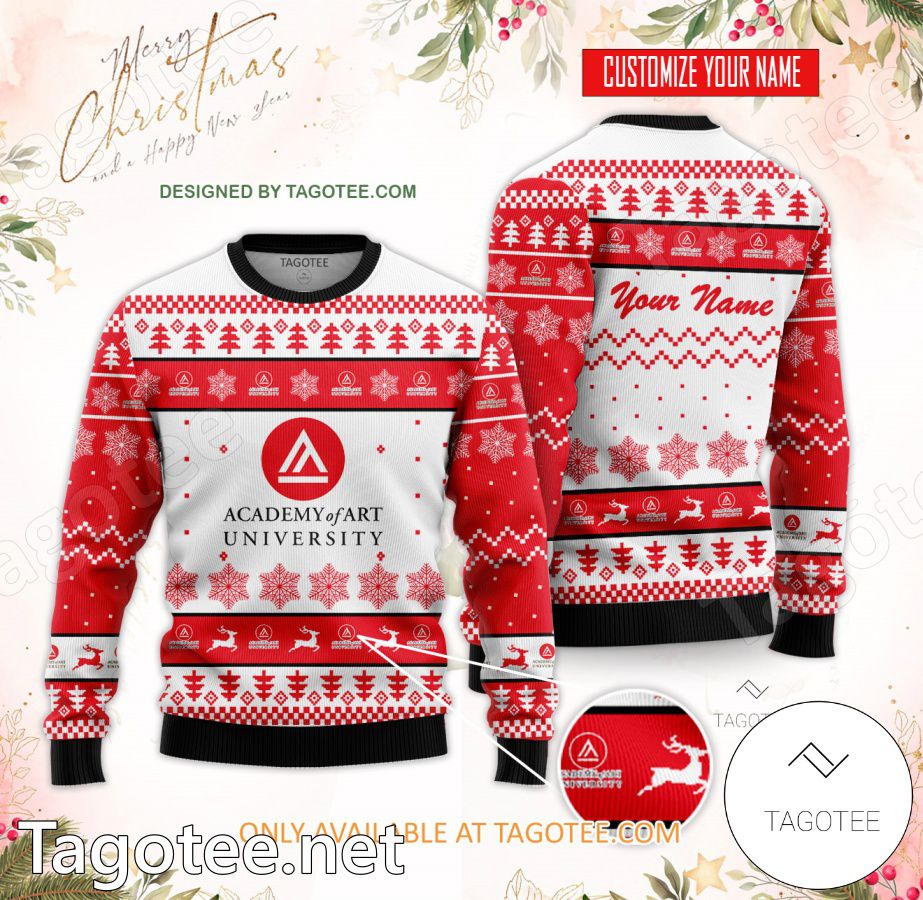 Academy of Art University Custom Ugly Christmas Sweater - BiShop