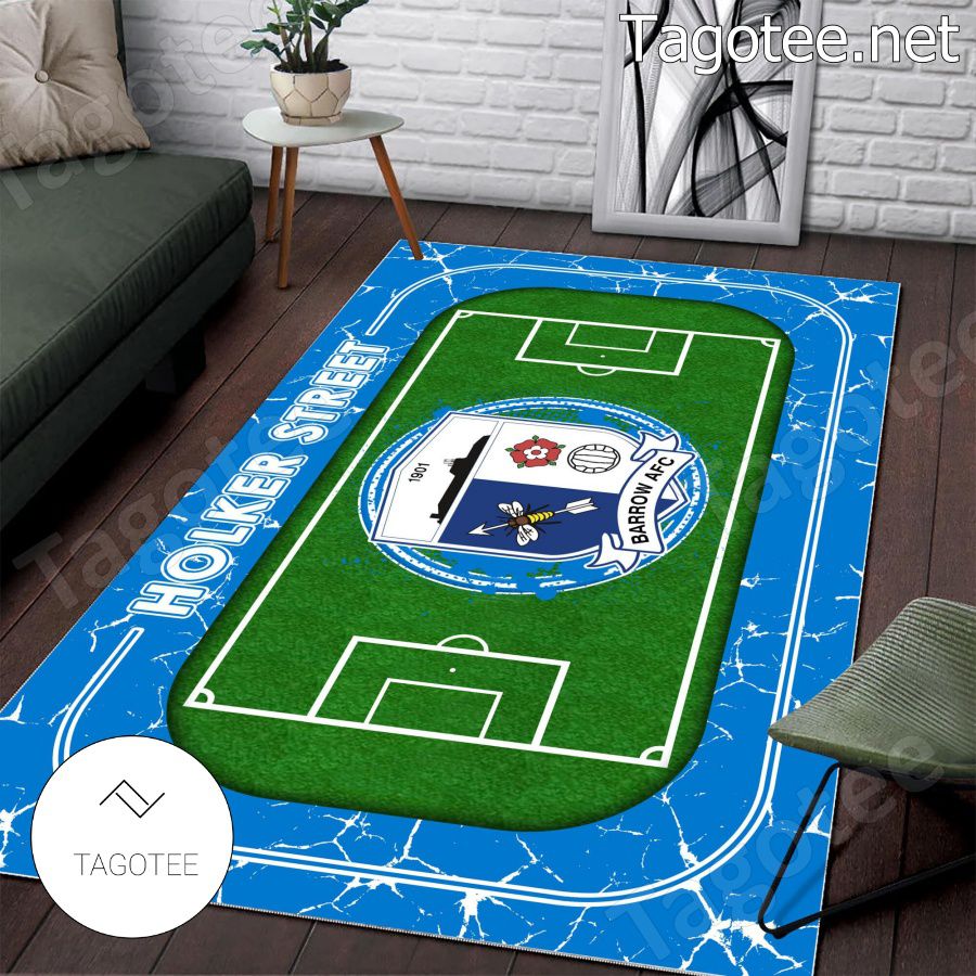 Barrow AFC Sport Rugs Carpet a