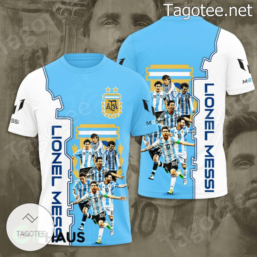 Lionel Messi Argentina Team 2022 Qatar World Cup Champion T-shirt, Hoodie a
