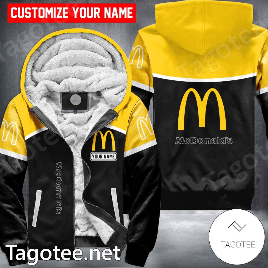 McDonald's Custom Uniform Fleece Hoodie - MiuShop
