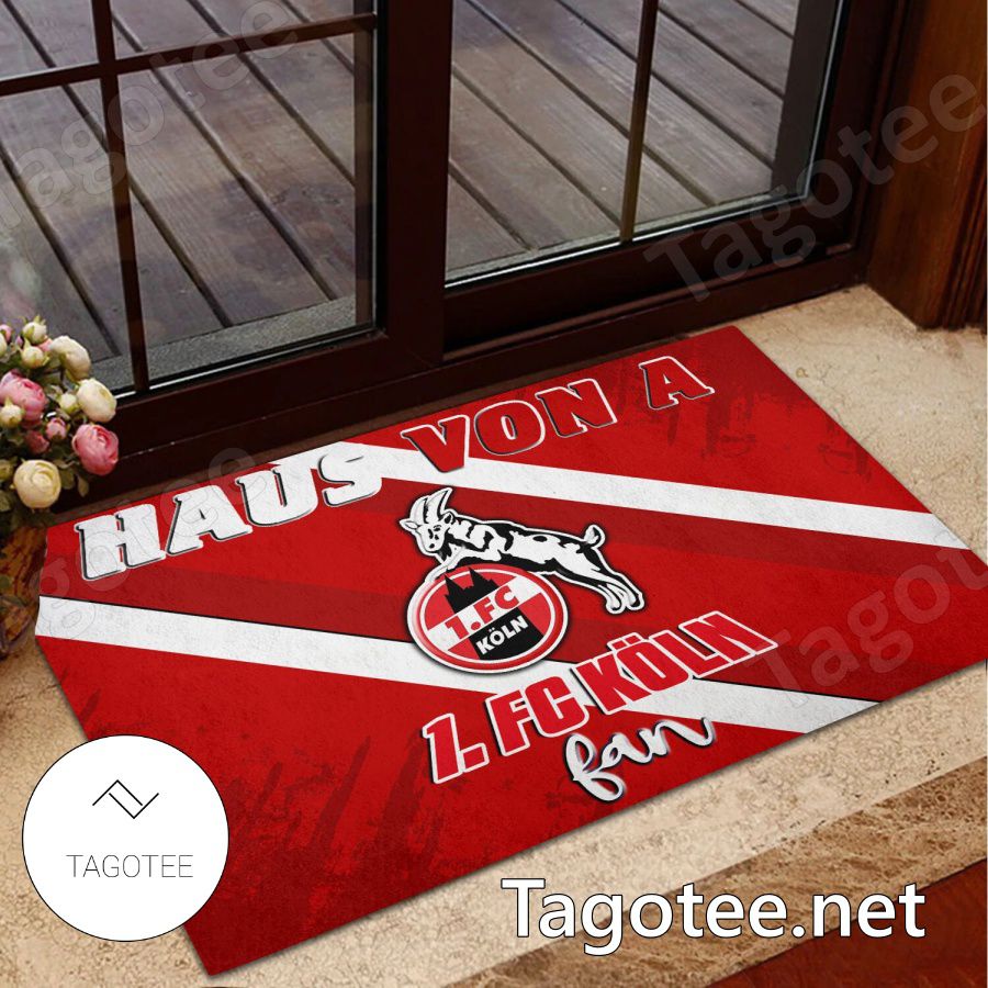 1. FC Koln Home Of A Fan Doormat