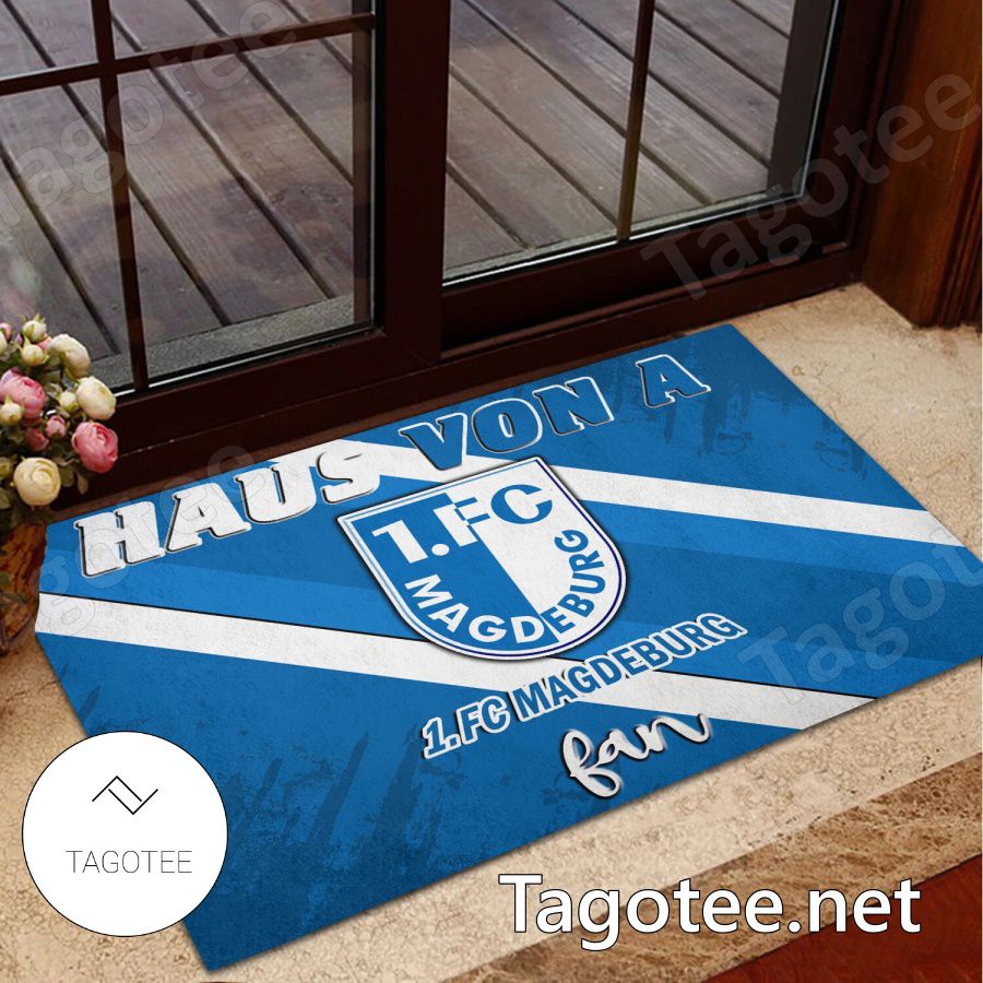 1. FC Magdeburg Home Of A Fan Doormat