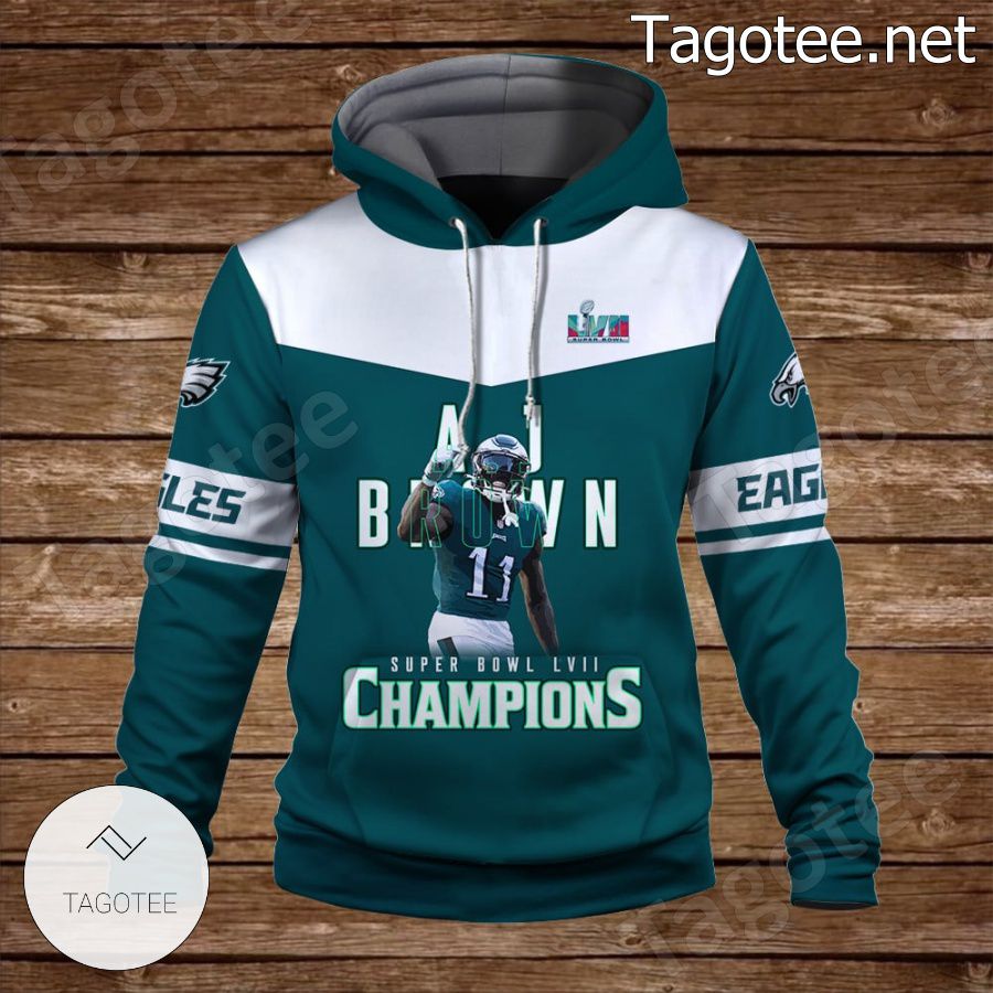 A. J. Brown Gamedays Are For The Birds Philadelphia Eagles Fan NFL Hoodie