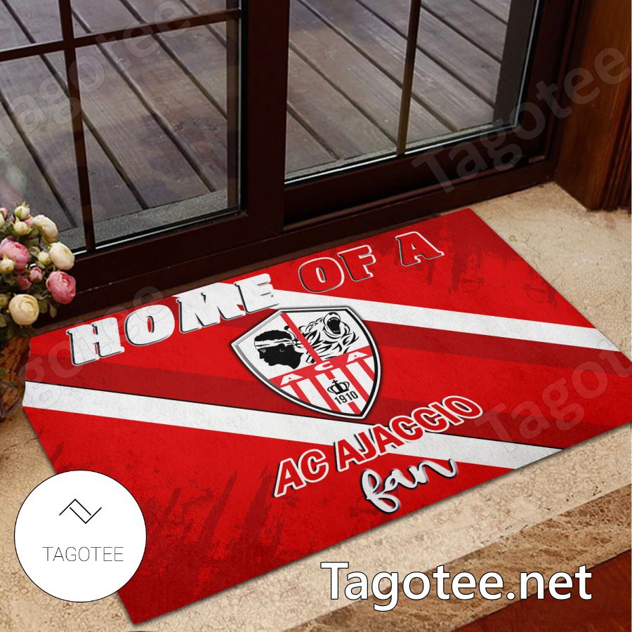 AC Ajaccio Home Of A Fan Doormat