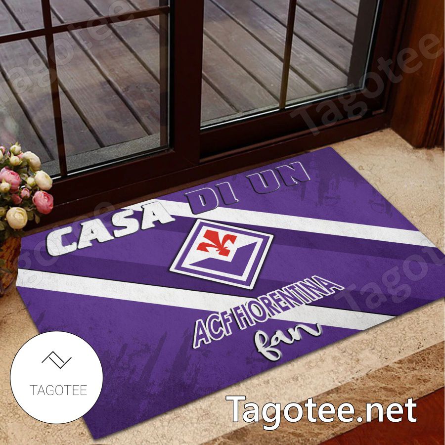 ACF Fiorentina Home Of A Fan Doormat