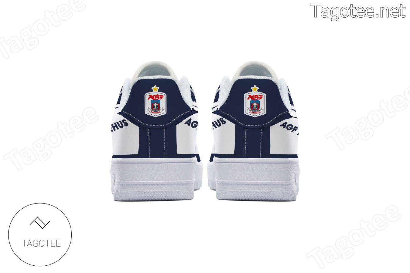 AGF Fodbold Logo Air Force 1 Shoes a