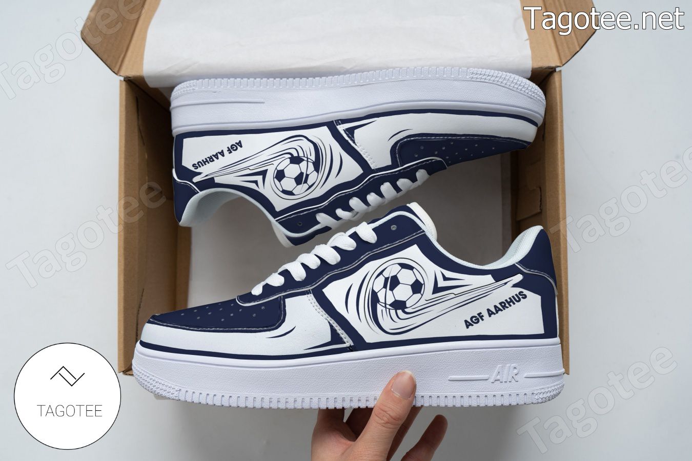 AGF Fodbold Logo Air Force 1 Shoes