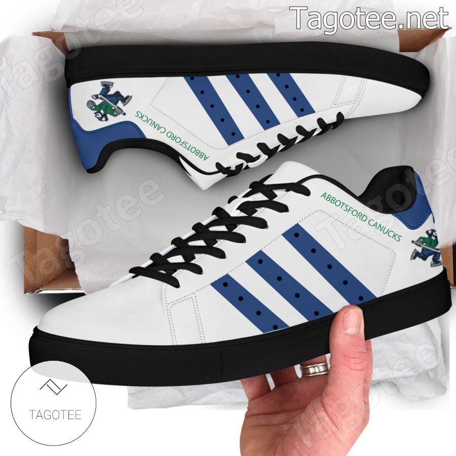 Abbotsford Canucks Hockey Stan Smith Shoes - BiShop a