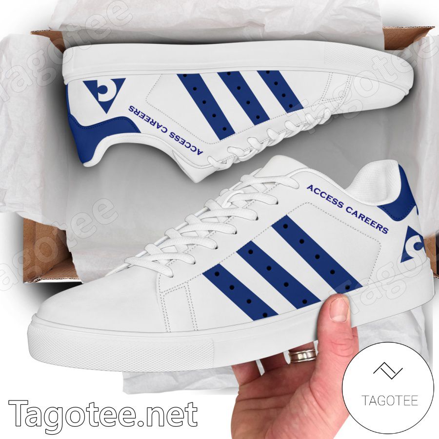Access Careers Logo Stan Smith Shoes - EmonShop