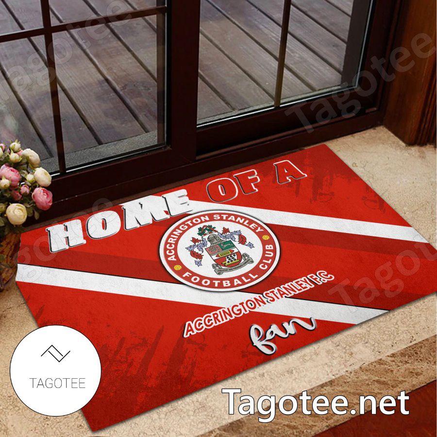 Accrington Stanley Home Of A Fan Doormat
