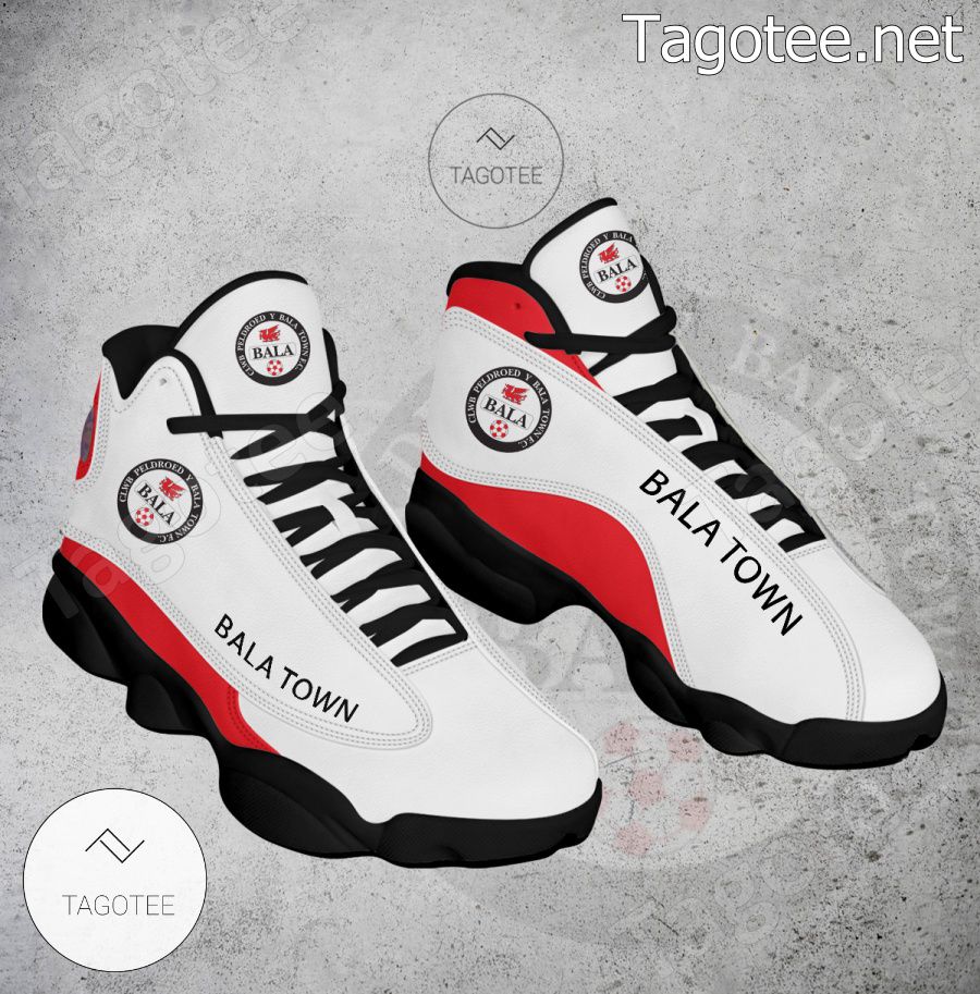Bala Town Logo Air Jordan 13 Shoes - EmonShop a