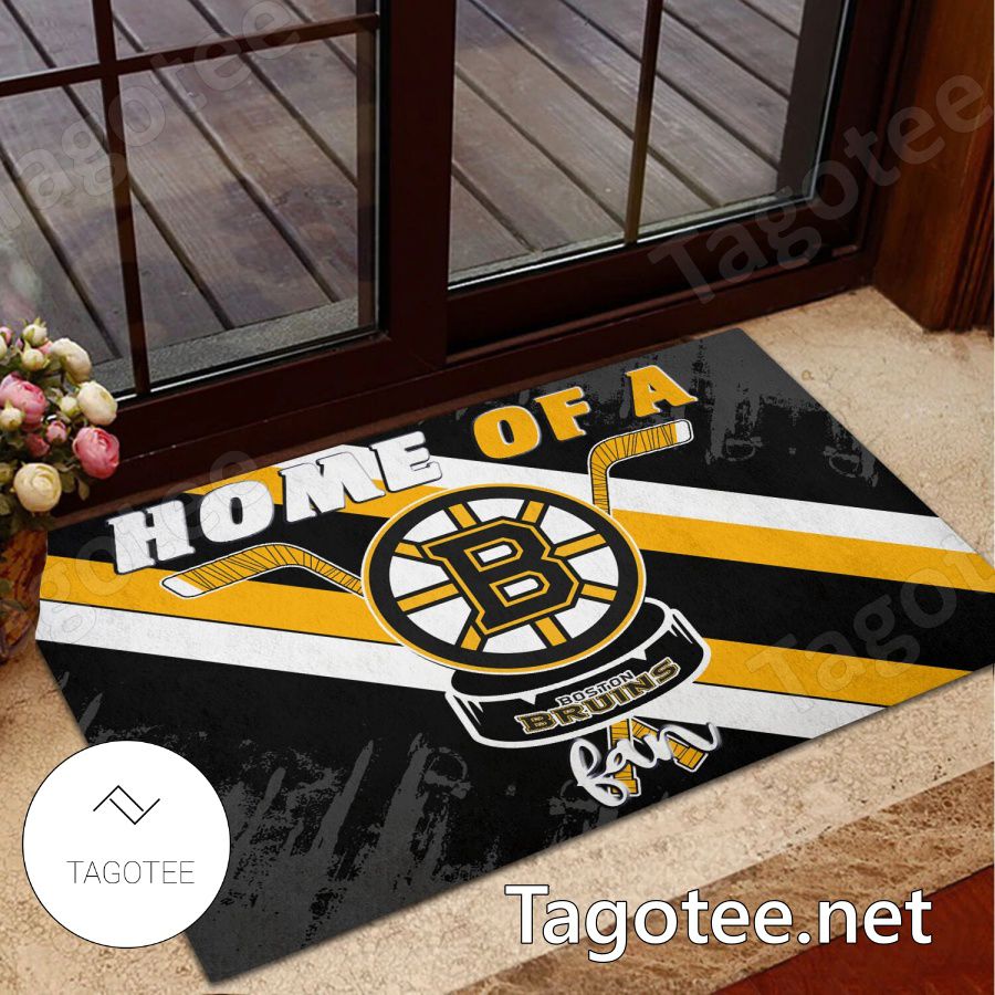 Boston Bruins Home Of A Fan Doormat