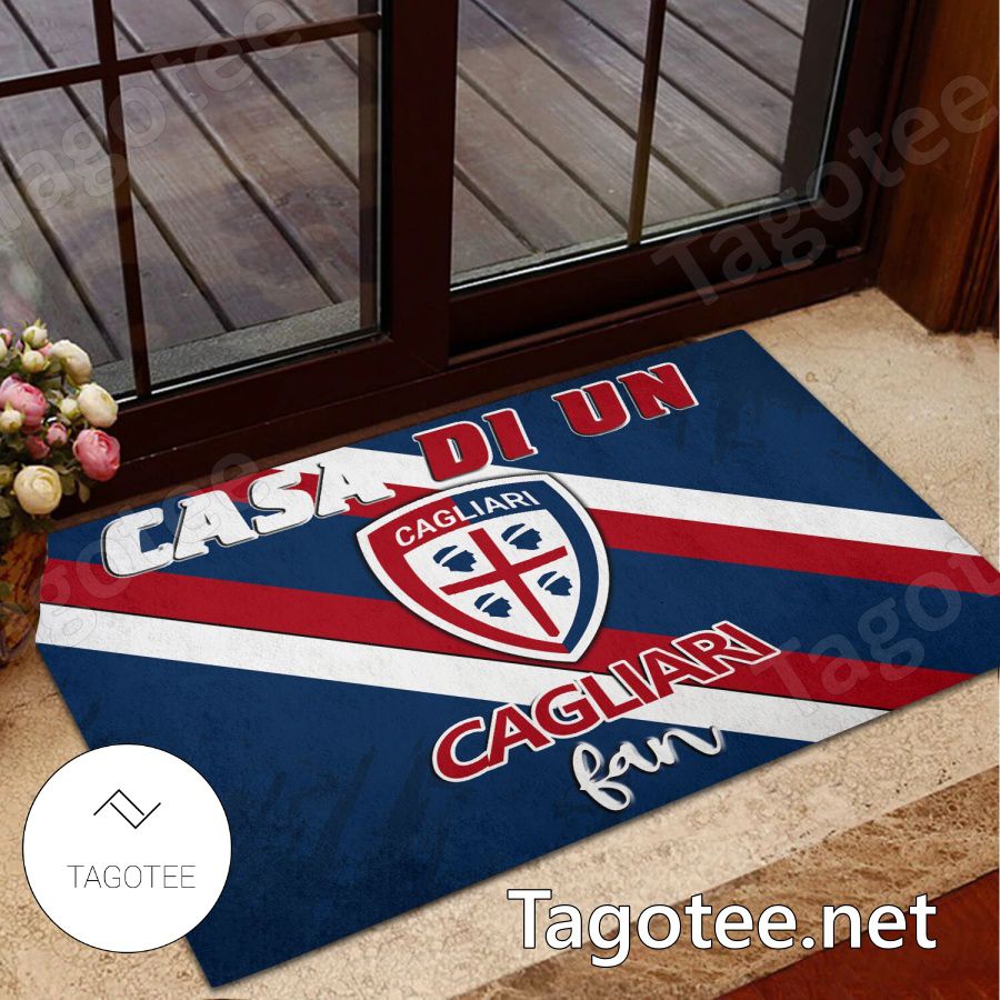Cagliari Calcio Home Of A Fan Doormat