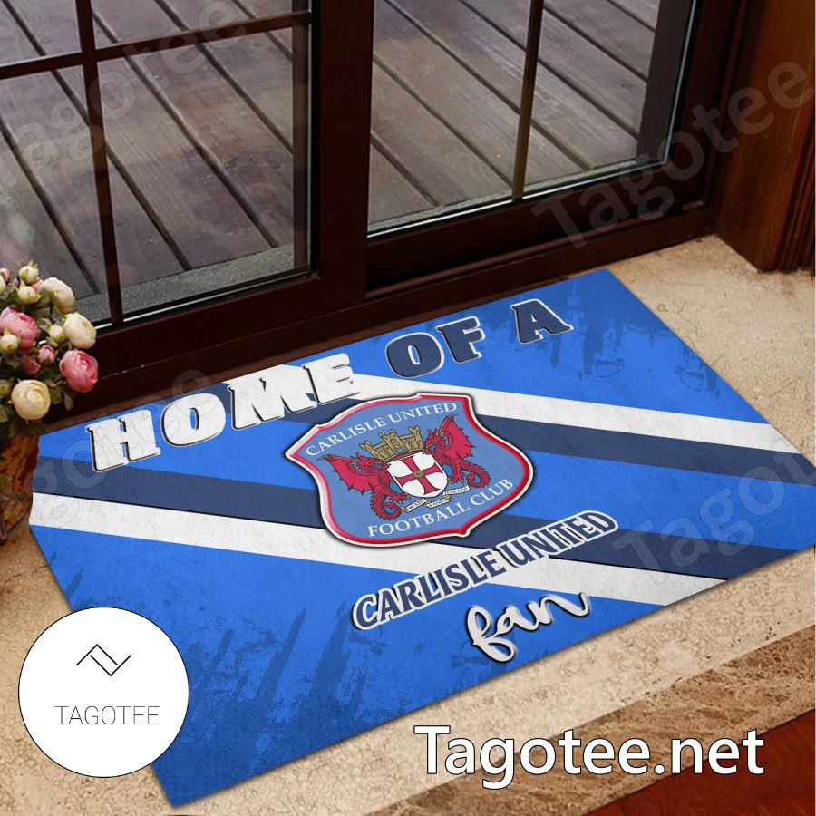 Carlisle United Home Of A Fan Doormat