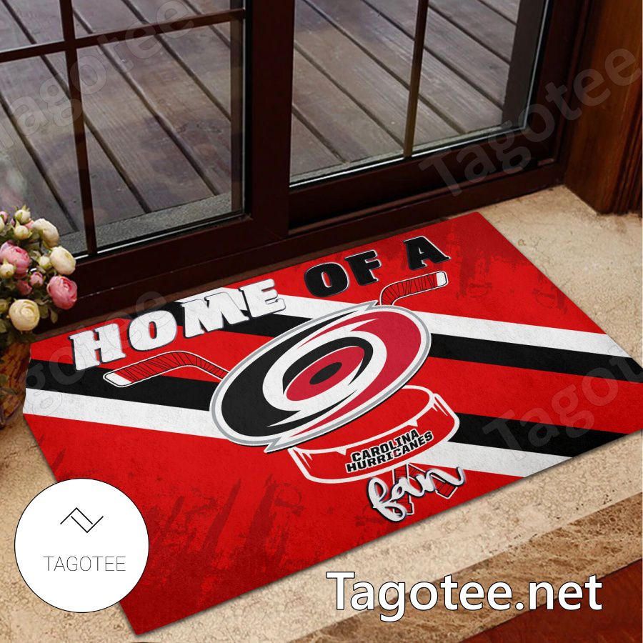 Carolina Hurricanes Home Of A Fan Doormat