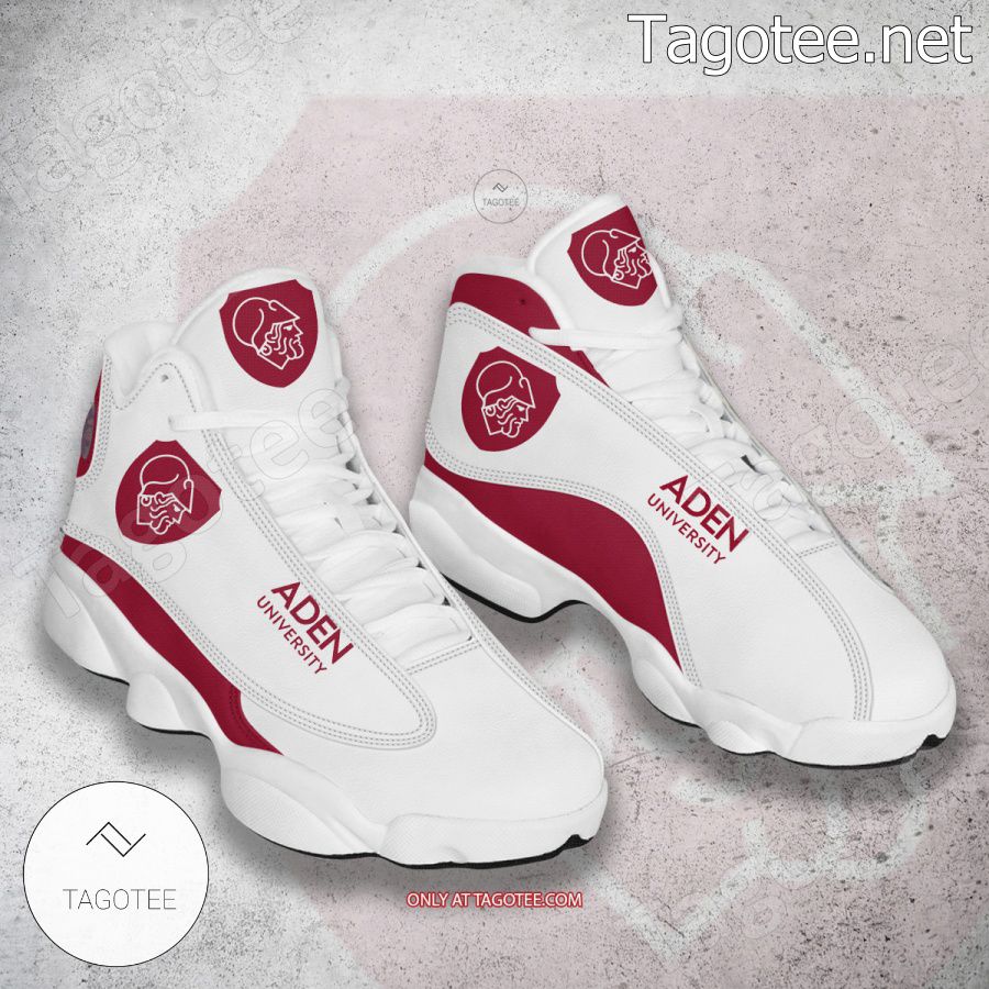 ADEN University Logo Air Jordan 13 Shoes - EmonShop a