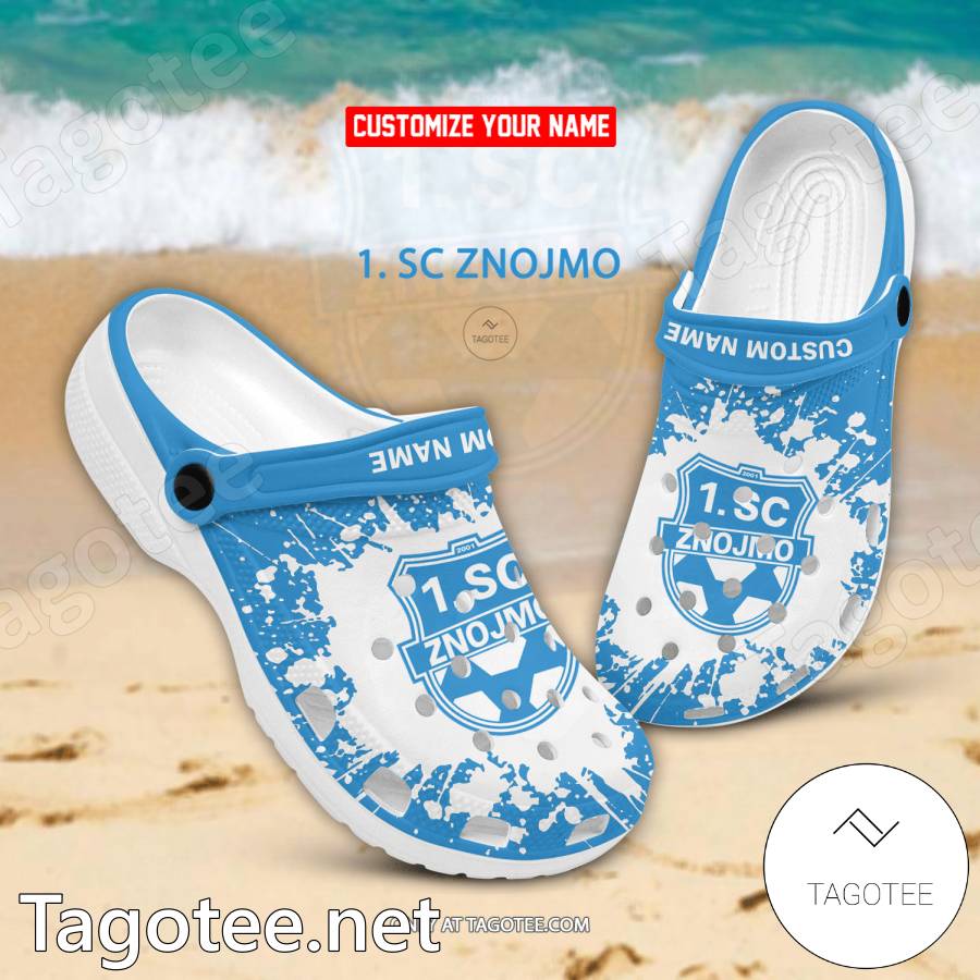 1. SC Znojmo Custom Name Crocs Clogs - EmonShop