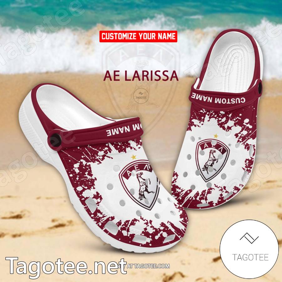 AE Larissa Custom Name Crocs Clogs - EmonShop