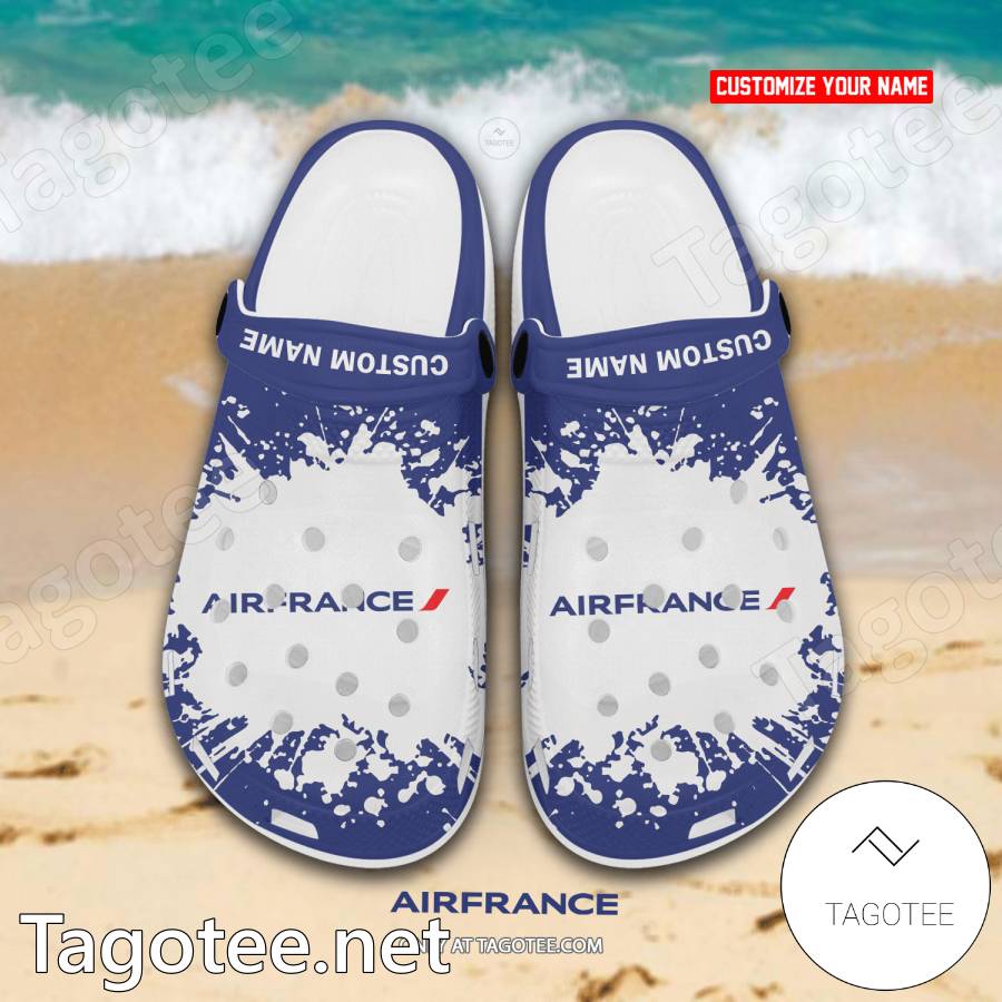 Air France Logo Crocs Clogs - EmonShop a