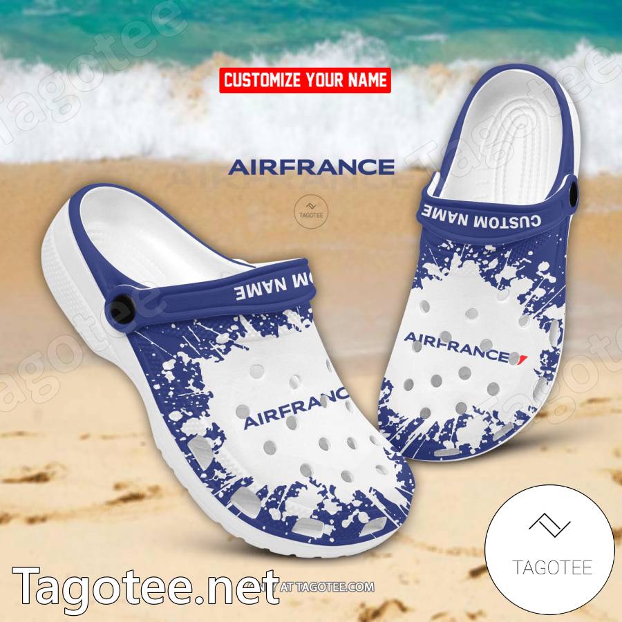 Air France Logo Crocs Clogs - EmonShop