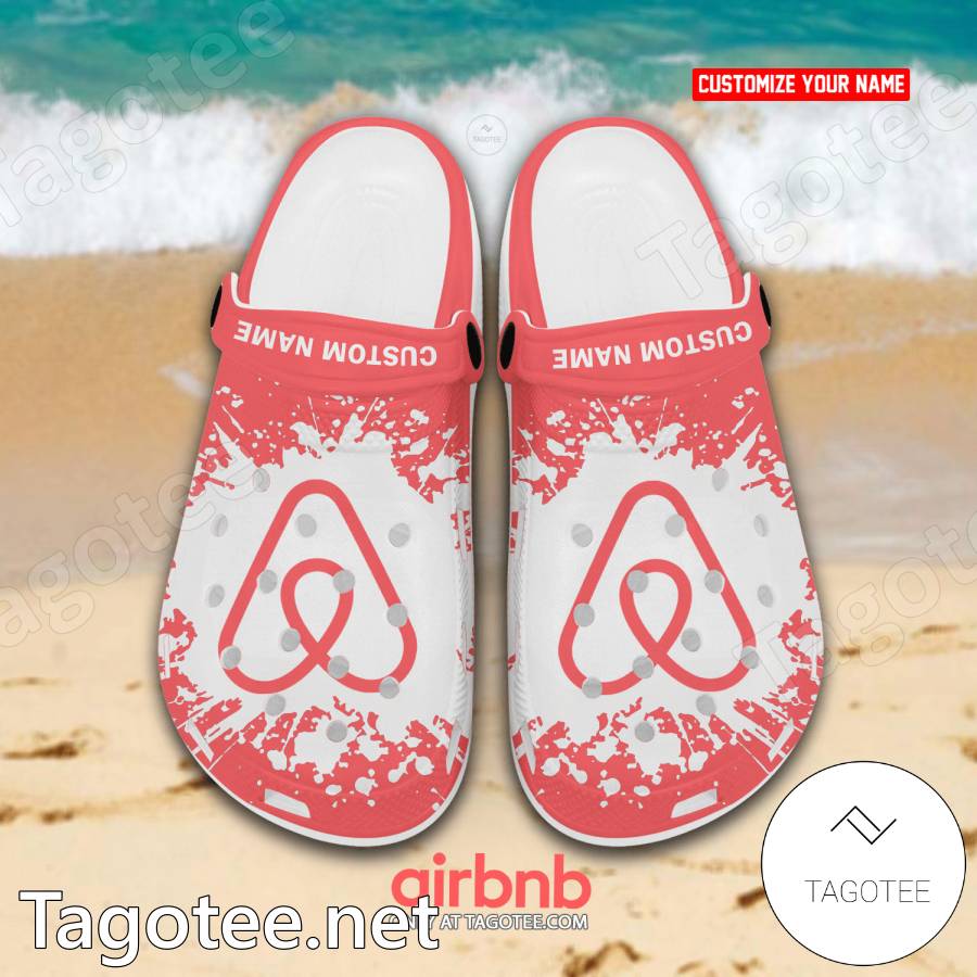Airbnb Logo Crocs Clogs - EmonShop a