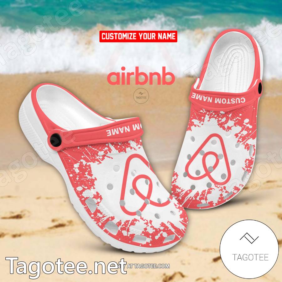 Airbnb Logo Crocs Clogs - EmonShop