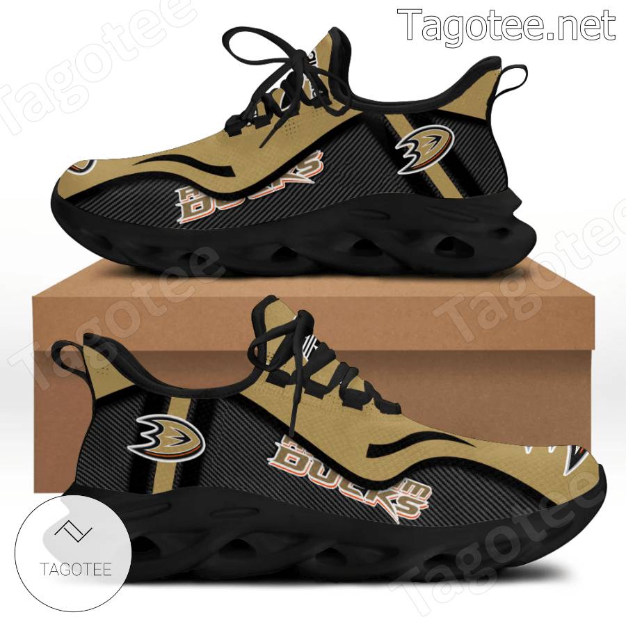 Anaheim Ducks Personalized NHL Max Soul Shoes a