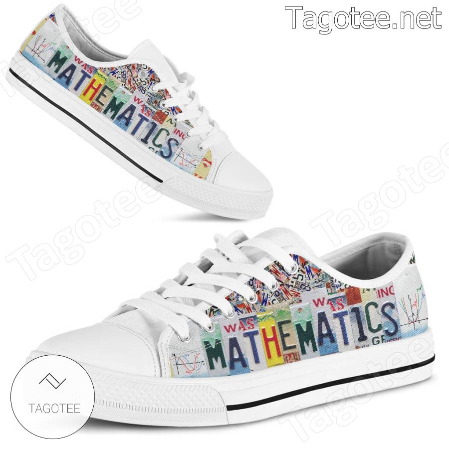 Mathematics Low Top Shoes