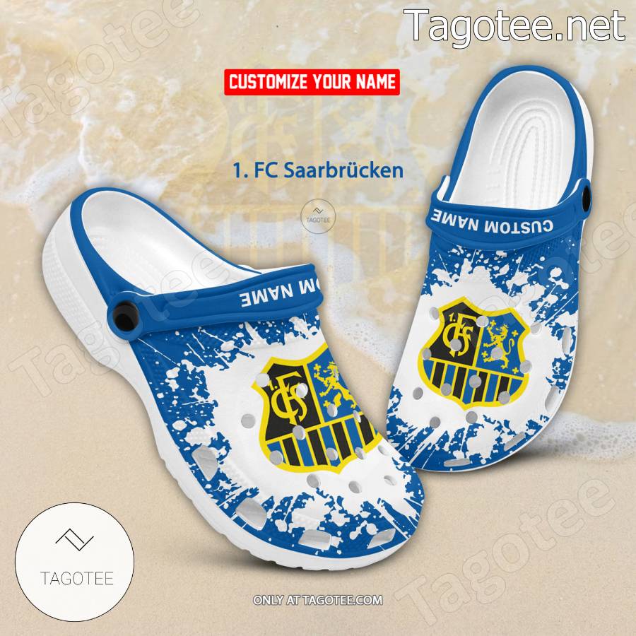 1. FC Saarbrücken Custom Crocs Clogs - BiShop