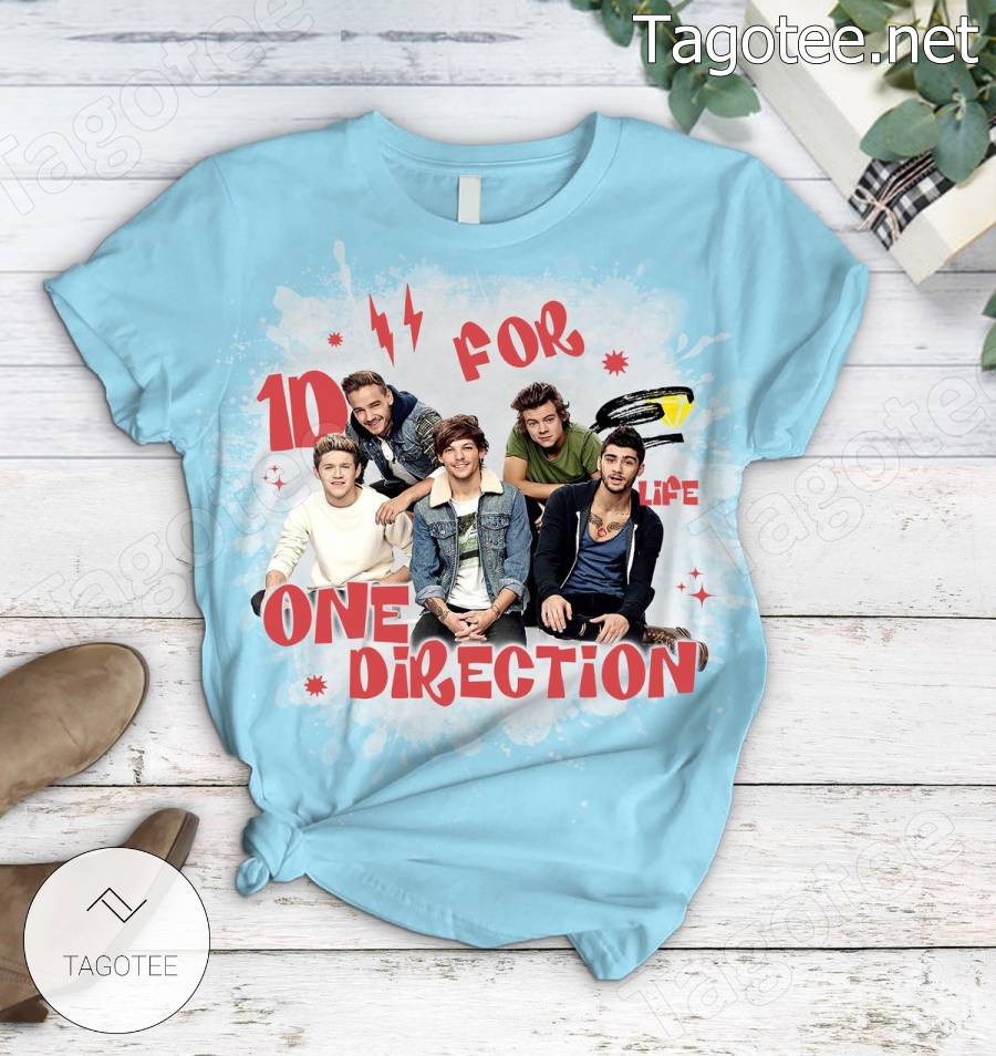 1d For Life One Direction Pajamas Set