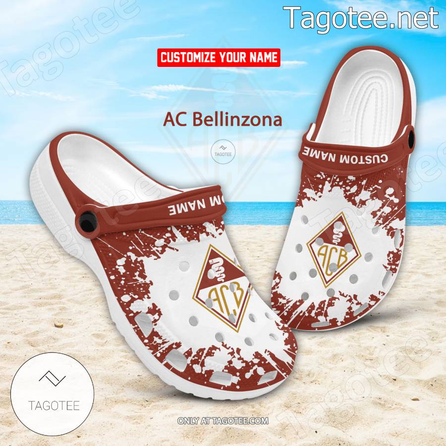 AC Bellinzona Custom Crocs Clogs - BiShop