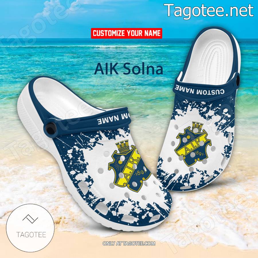 AIK Solna Custom Crocs Clogs - BiShop