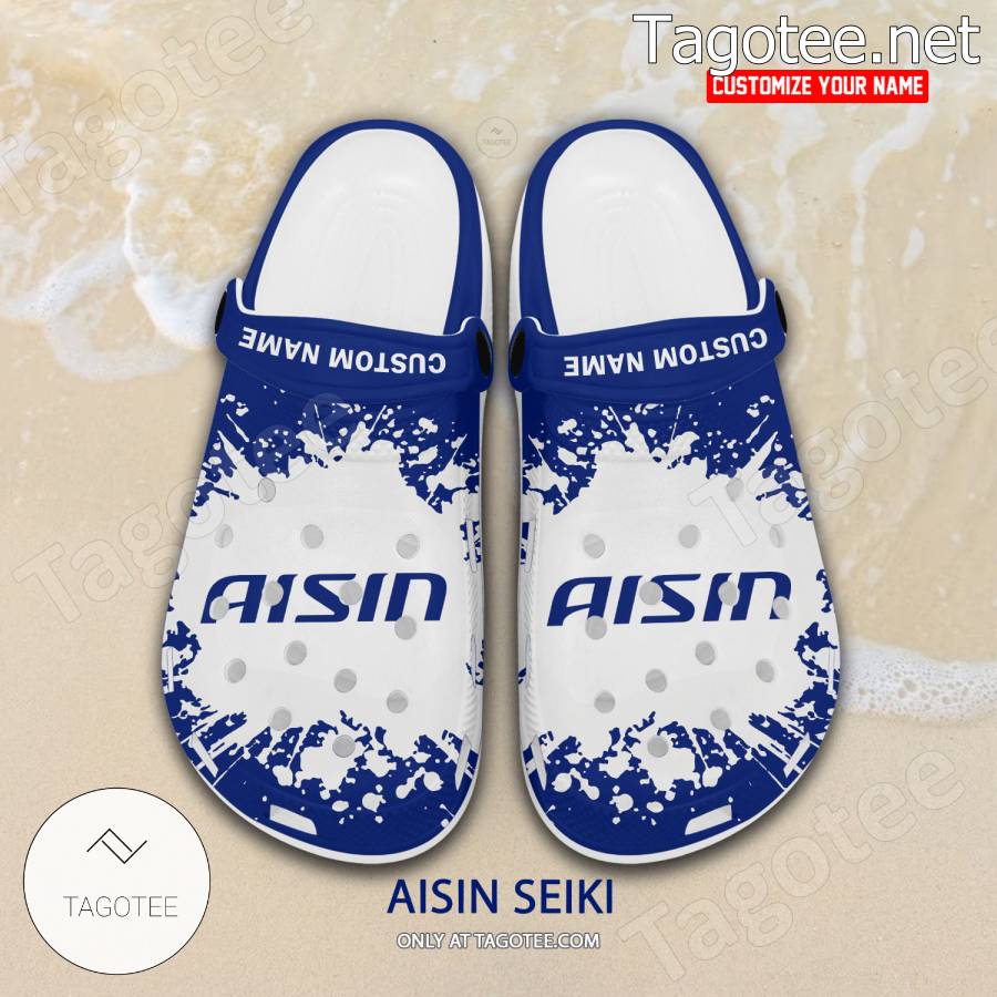 Aisin Seiki Logo Crocs Clogs - BiShop a