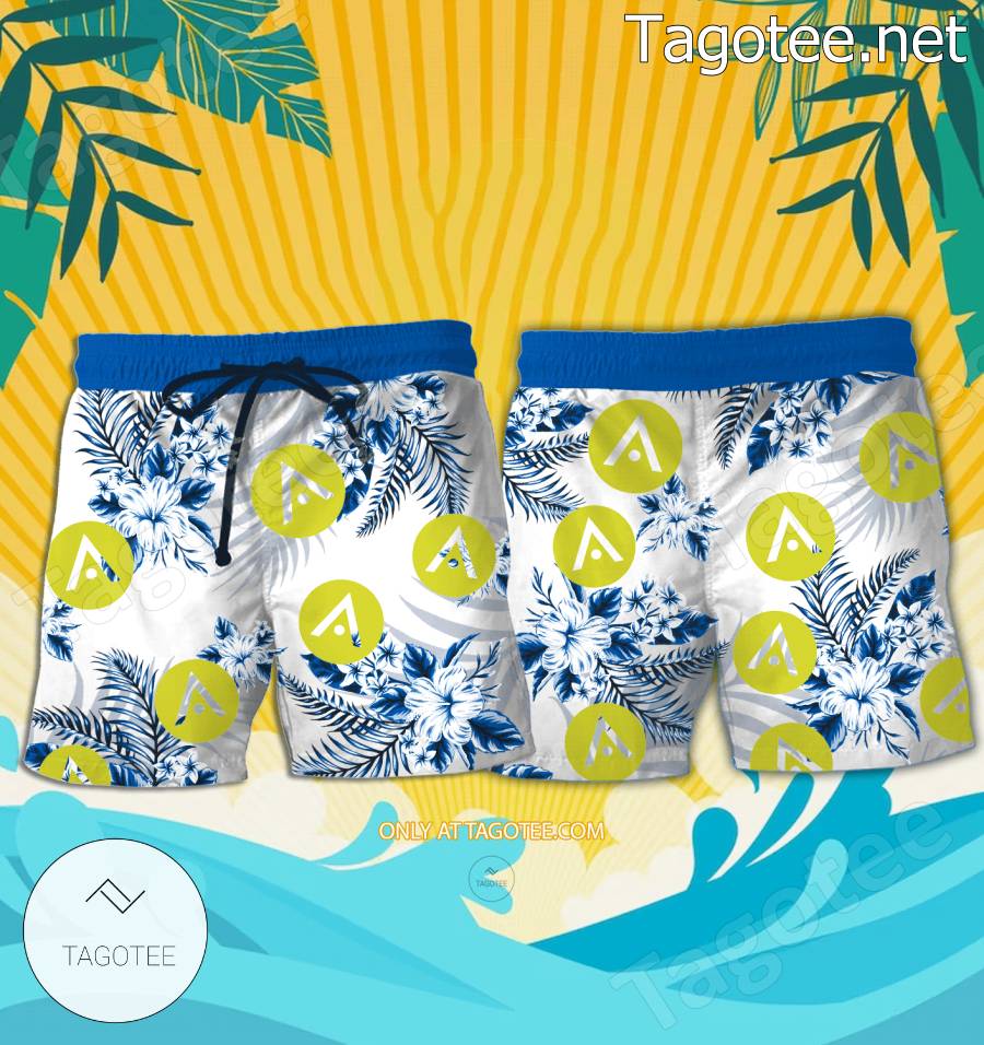 Aveda Institute-New Mexico Logo Hawaiian Shirt And Shorts - BiShop a