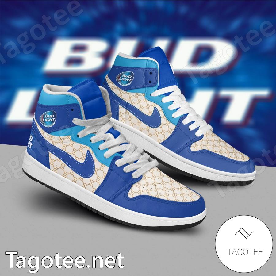 Bud Light Gucci Air Jordan High Top Shoes a