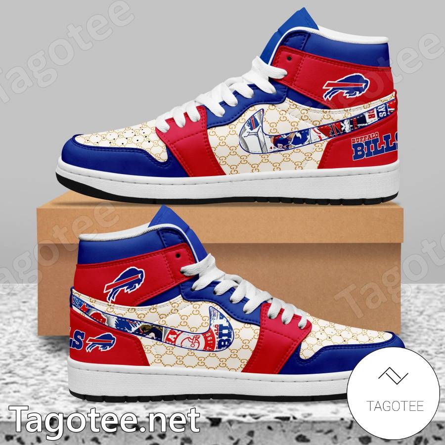 Buffalo Bills Gucci Air Jordan High Top Shoes
