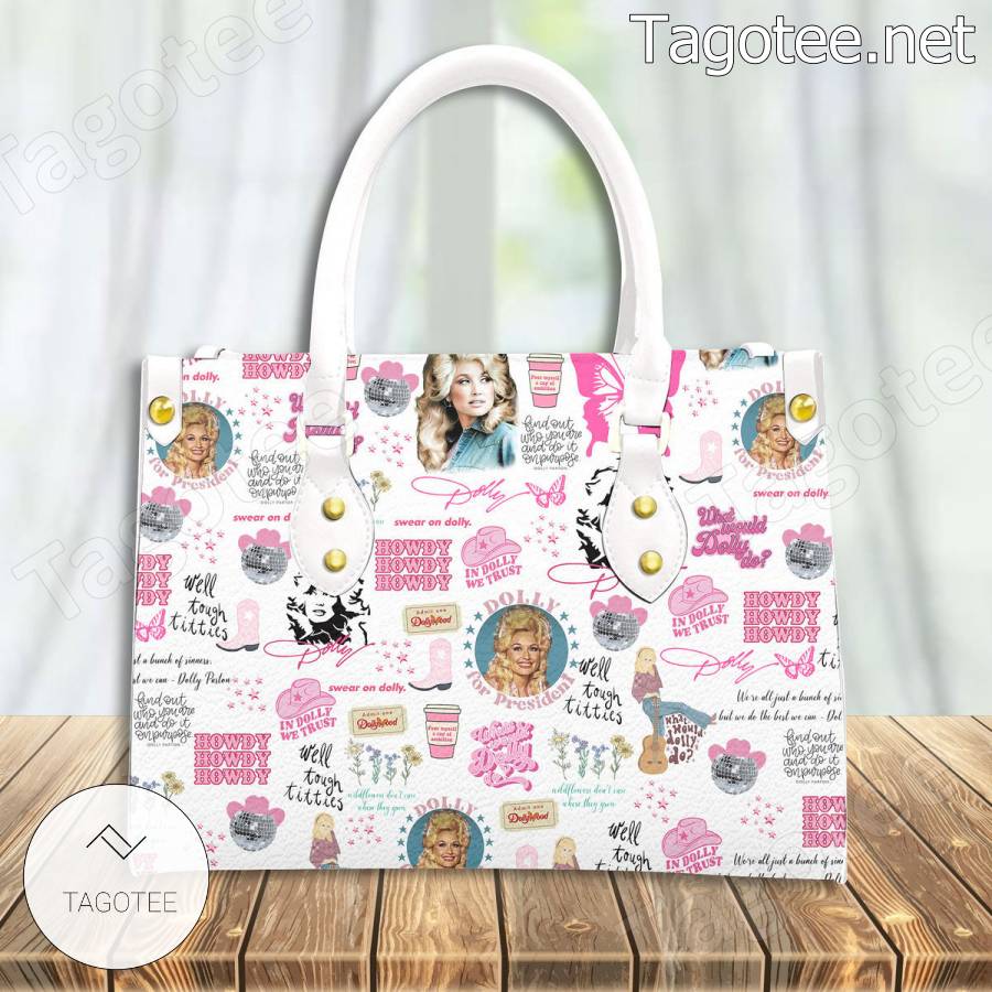 Dolly Parton Pattern Handbag