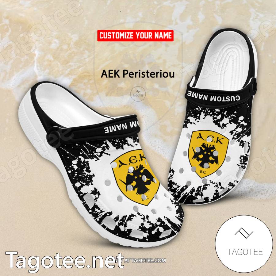 AEK Peristeriou Women Crocs Clogs Sandals