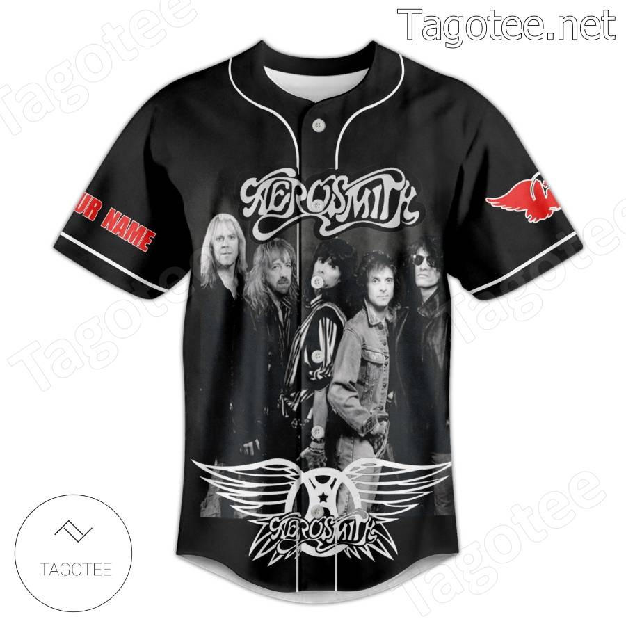 Aerosmith With Special Guest The Black Crowes Signatures Personalized Baseball Jersey a