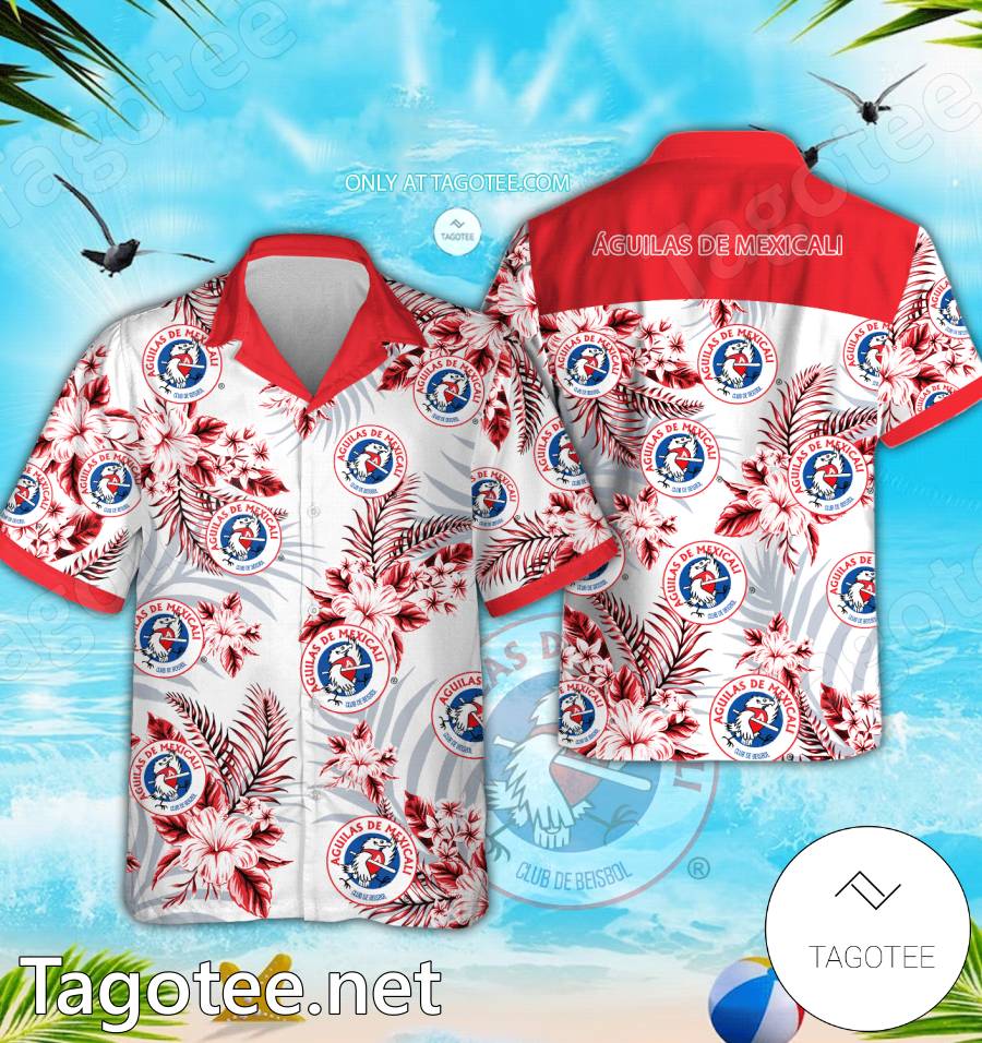 Aguilas de Mexicali Hawaiian Shirt And Shorts - EmonShop