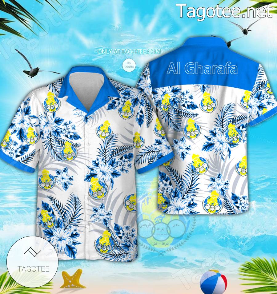 Al Gharafa Logo Aloha Shirt - BiShop