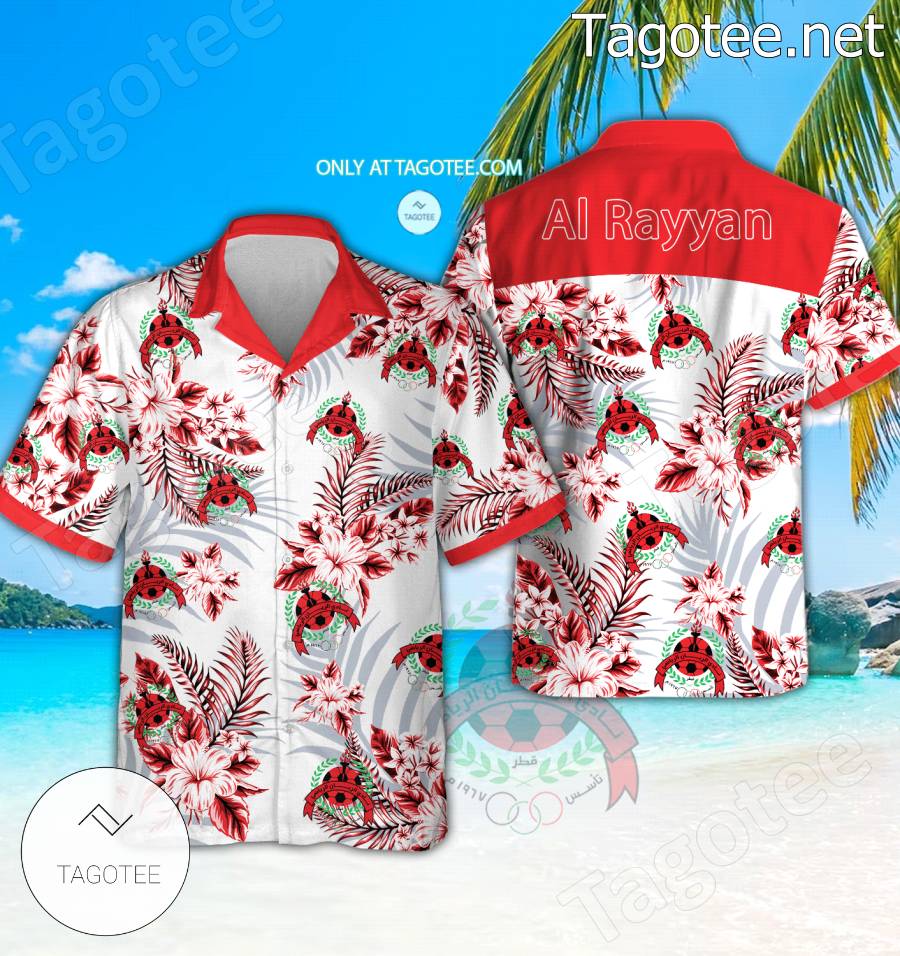 Al Rayyan Logo Aloha Shirt - BiShop