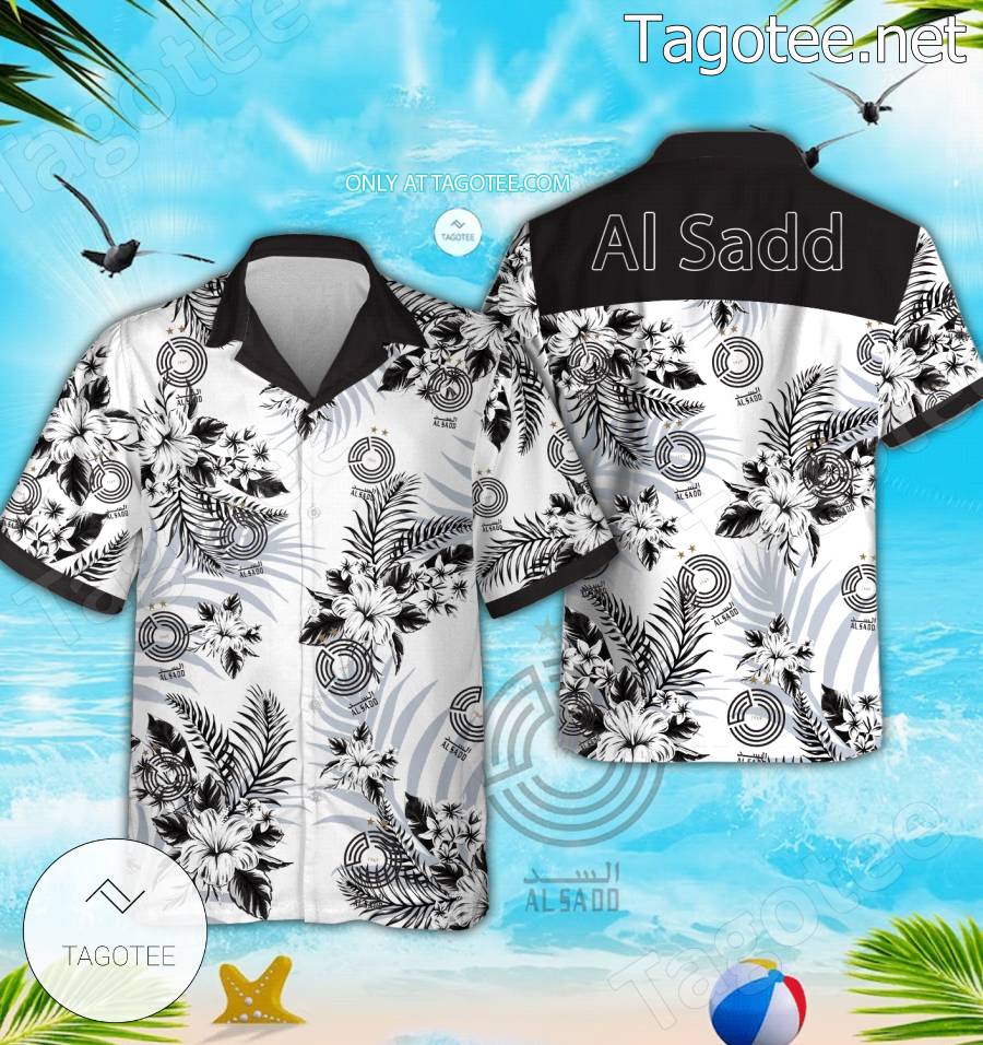 Al Sadd Logo Aloha Shirt - BiShop