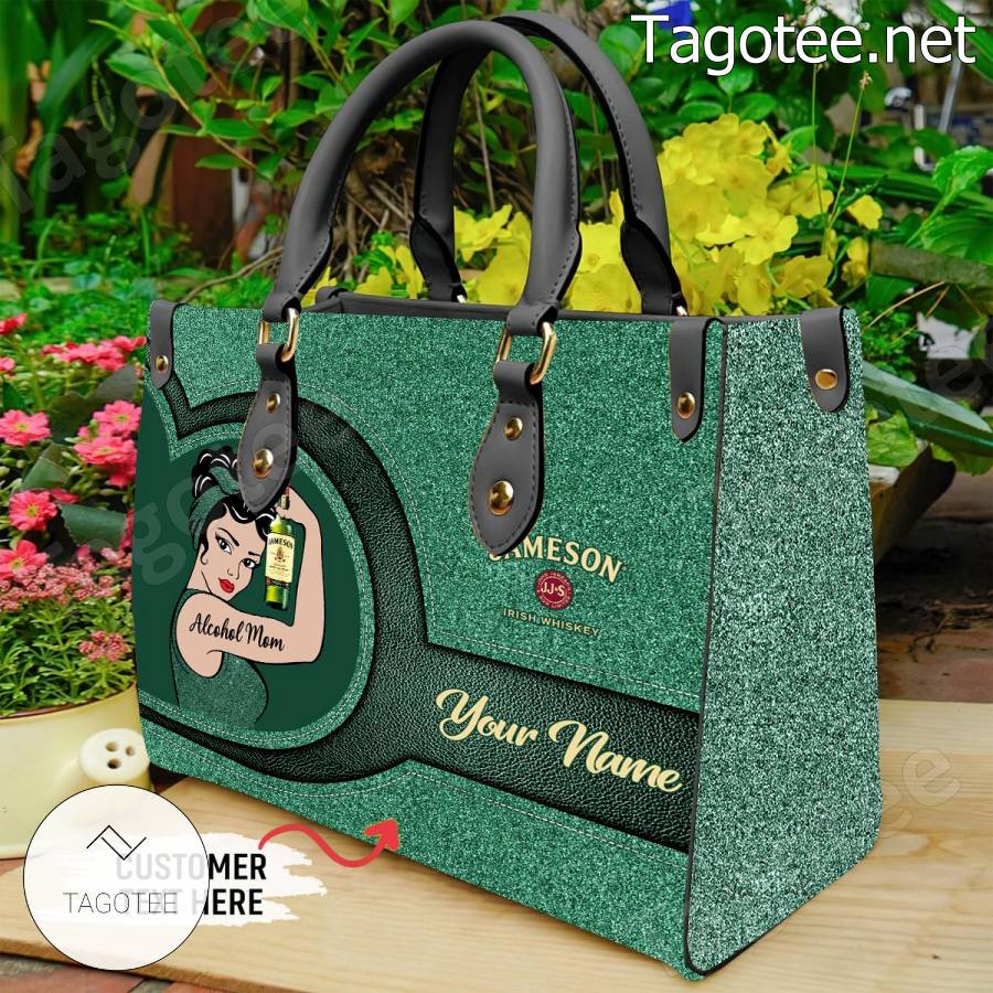 Alcohol Mom Jameson Personalized Handbag a