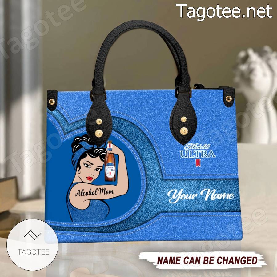 Alcohol Mom Michelob Ultra Personalized Handbag