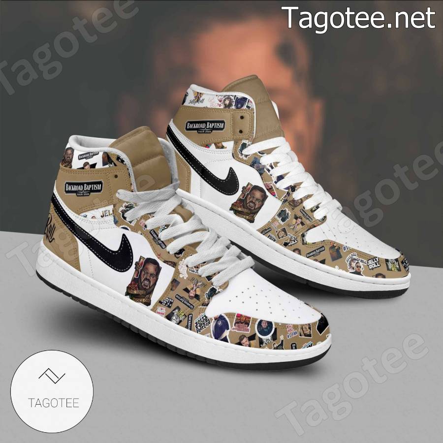 Backroad Baptism Tour 2023 Nike Air Jordan High Top Shoes a
